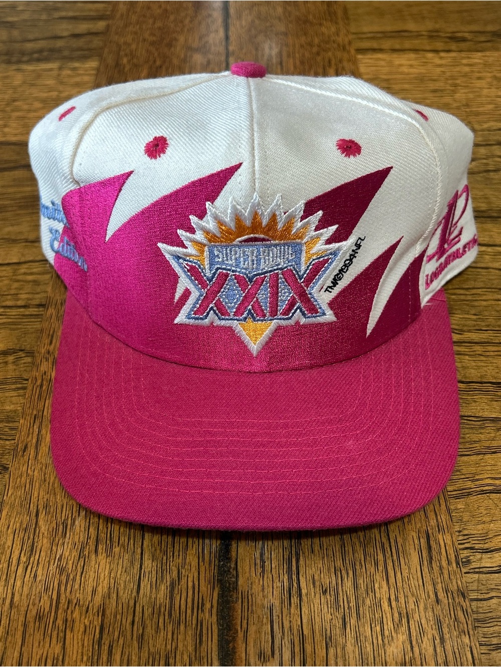 VINTAGE 1994 NFL SUPER BOWL XXIX LIMITED EDITION SHARKTOOTH SNAPBACK HAT